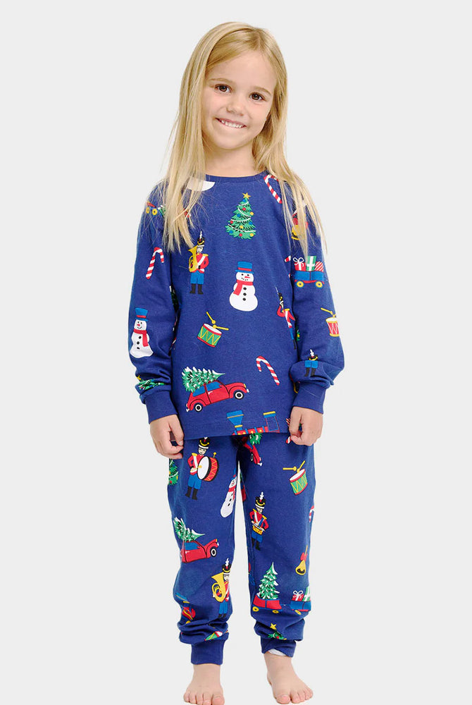 Pyjama de Noël pour Enfants avec Jouets De Noël