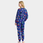 Pyjama de Noël pour Femme et Homme avec Jouets de Noël