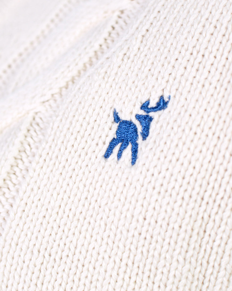 Renne Pull pour Homme Cardigan en Coton Bio