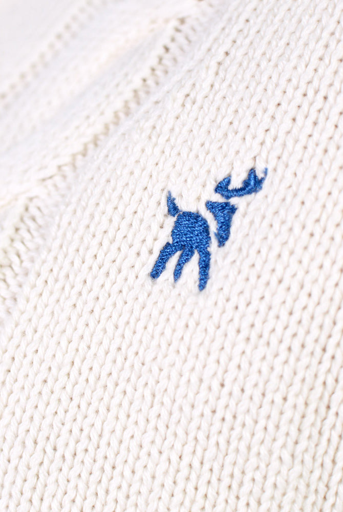 Renne Pull pour Homme Cardigan en Coton Bio