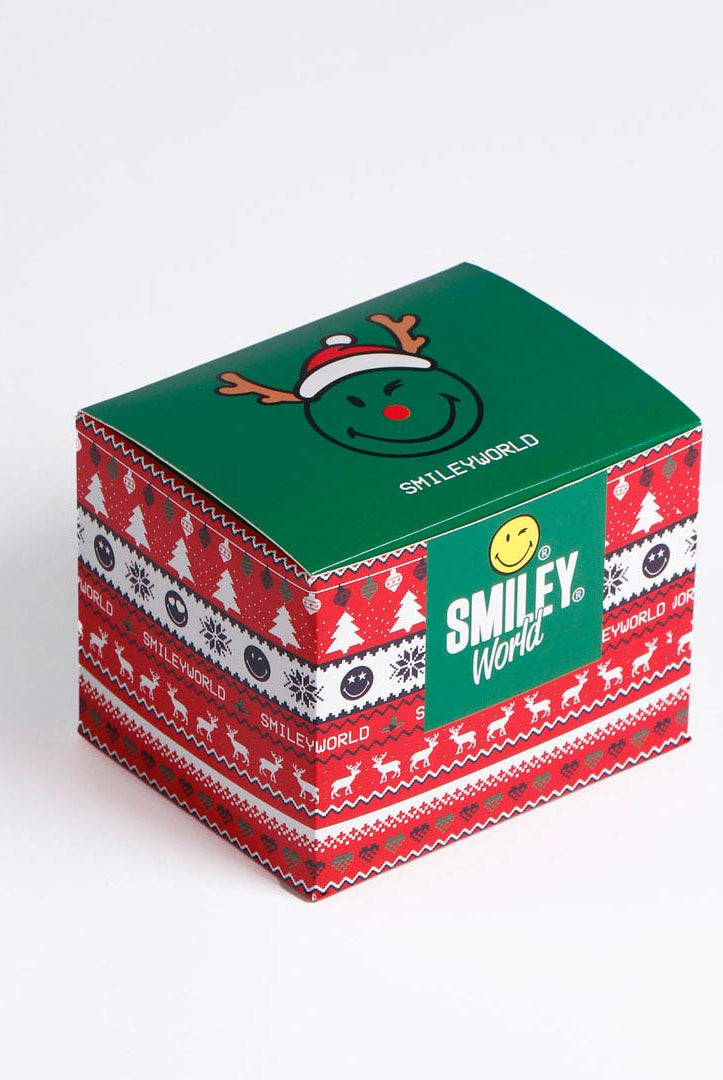 Boxer de Noël pour Homme Rouge Smil Mug Cadeau