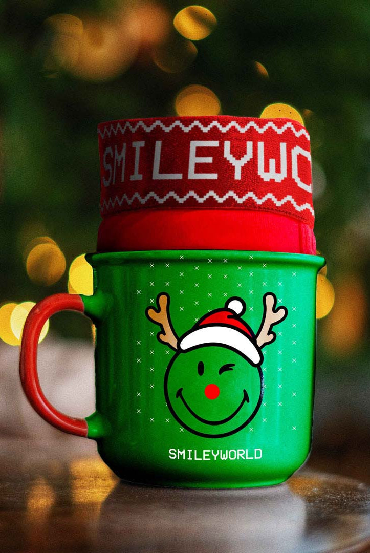 Boxer de Noël pour Homme Mug de Noël