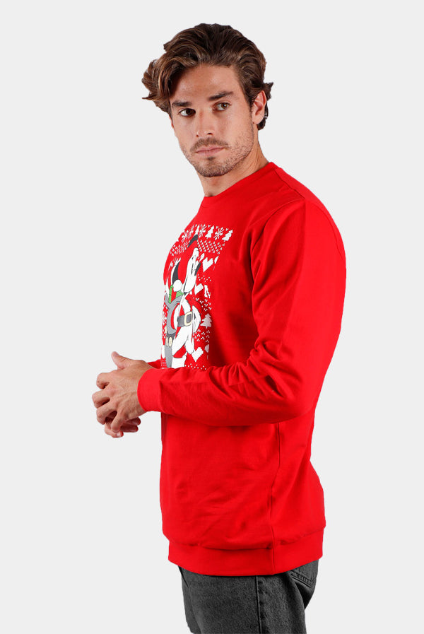 Sweatshirt de Noël Mickey Homme
