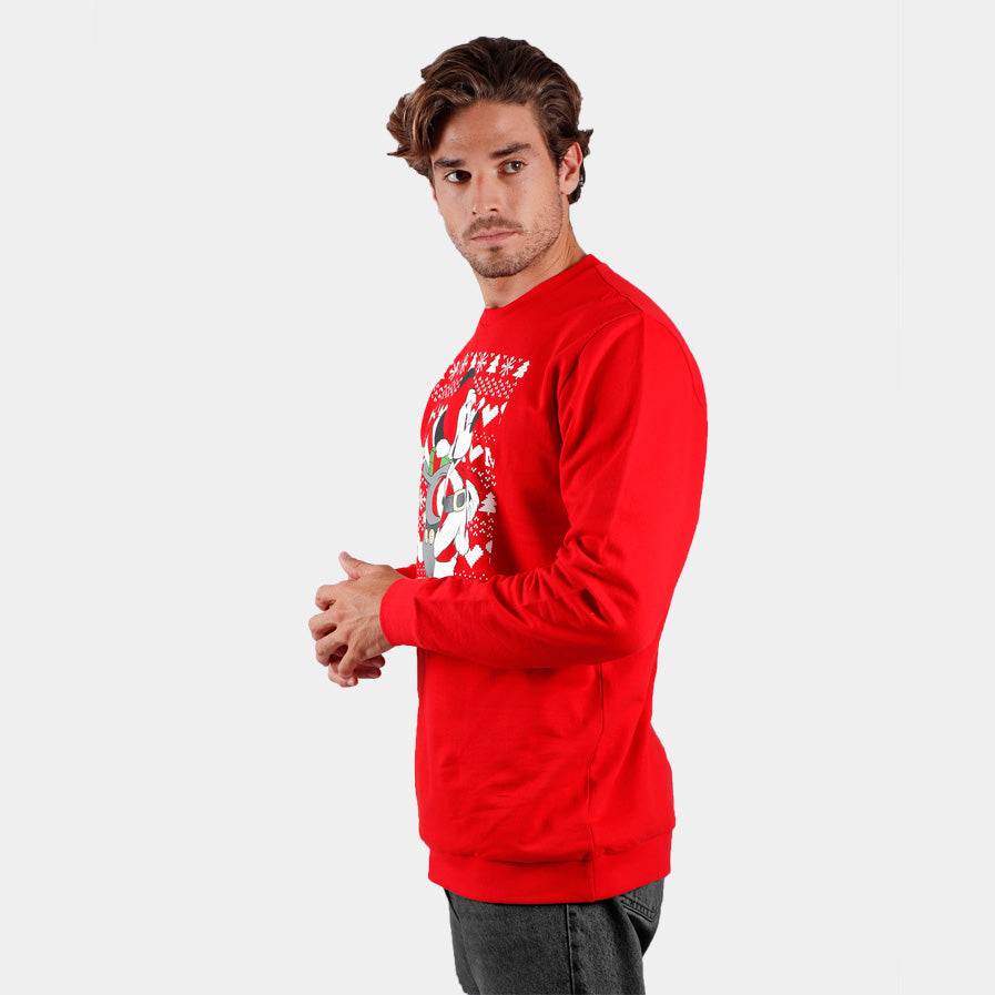 Sweatshirt de Noël Mickey Homme