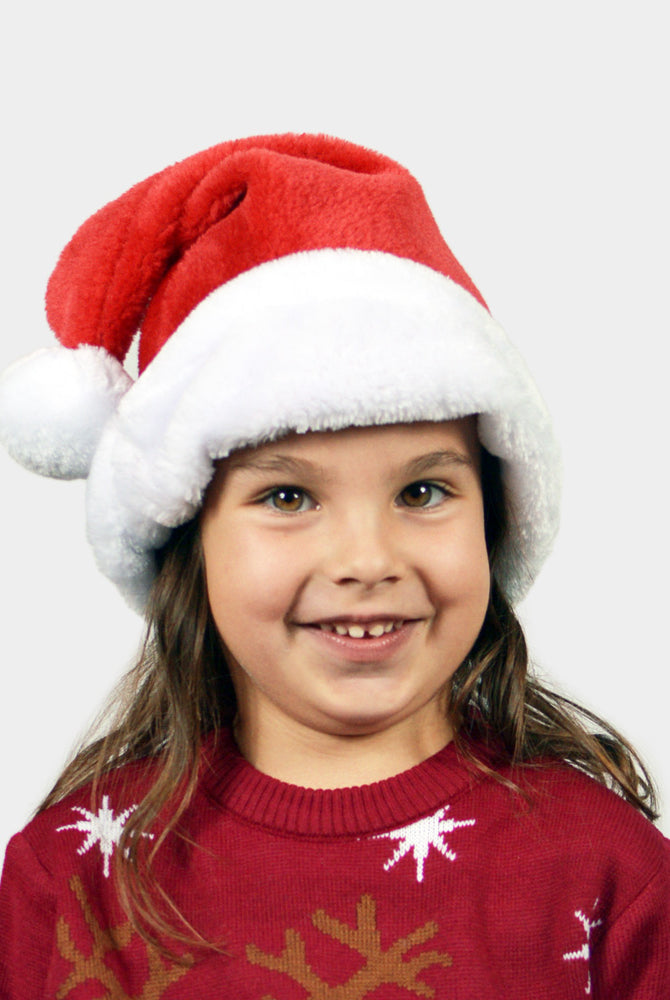 Bonnet de Père Noël pour enfants