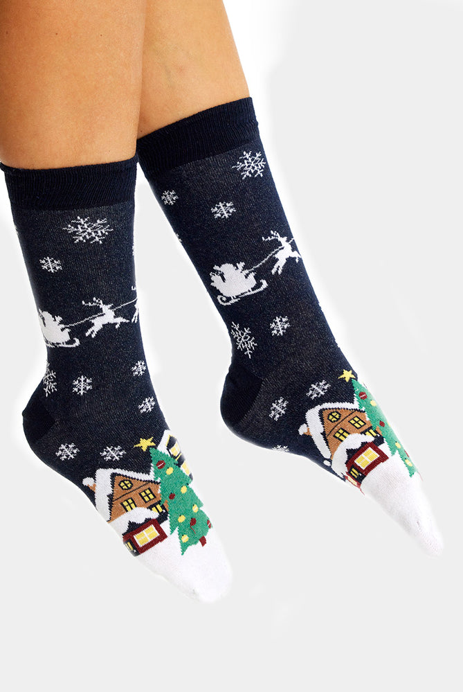 Chaussettes de Noël Unisexes Alaska Femme et Homme