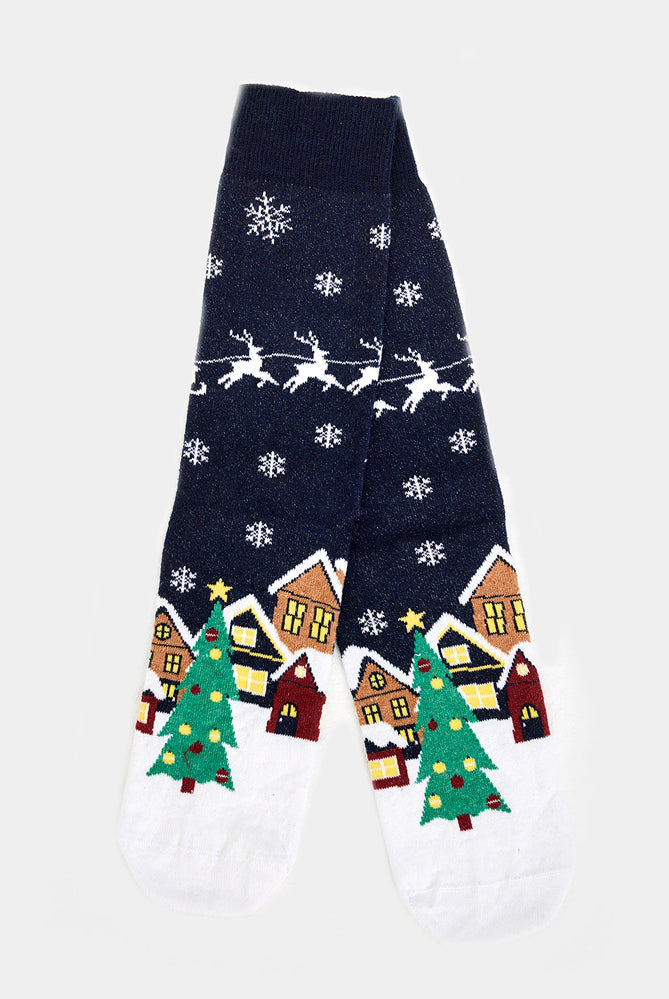 Chaussettes de Noël Unisexes Alaska