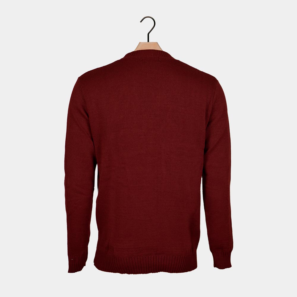 Pull de Noël Bonhomme de Neige Sexy Dos