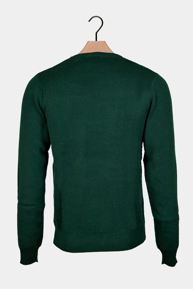 Pull de Noël pour Famille Bonhomme de Pain d'épices Coton Bio Dos