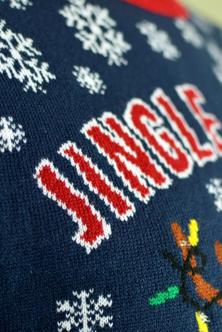 Pull de Noël pour Famille Lumineux LED Jingle Bells détail 2