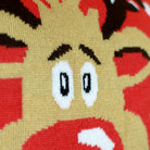 Pull de Noël pour Famille Renne avec Écharpe Coton Bio Detail