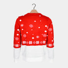 Pull de Noël pour Famille Renne avec Écharpe Coton Bio Dos