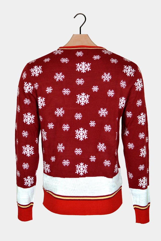 Pull de Noël Jingle Ladies Sequins Dos