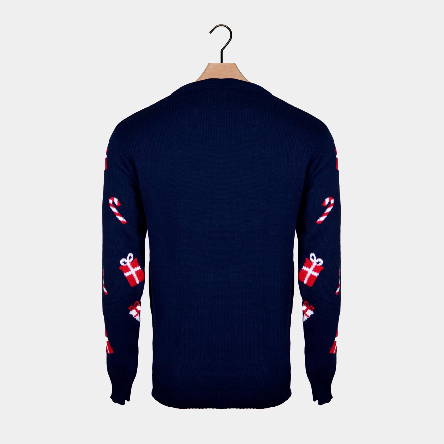 Pull de Noël Père Noël et Elfe Dos