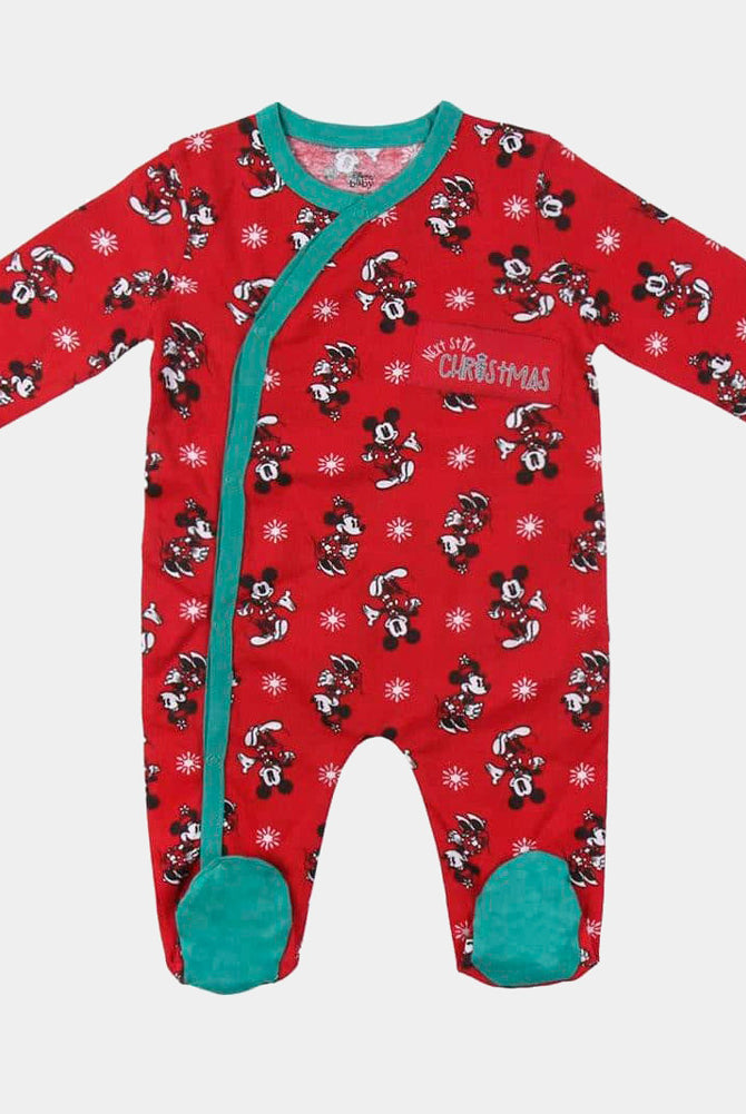 Pyjama Bébé Rouge Mickey