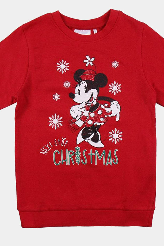 Sweatshirt de Noël pour Enfants Minnie