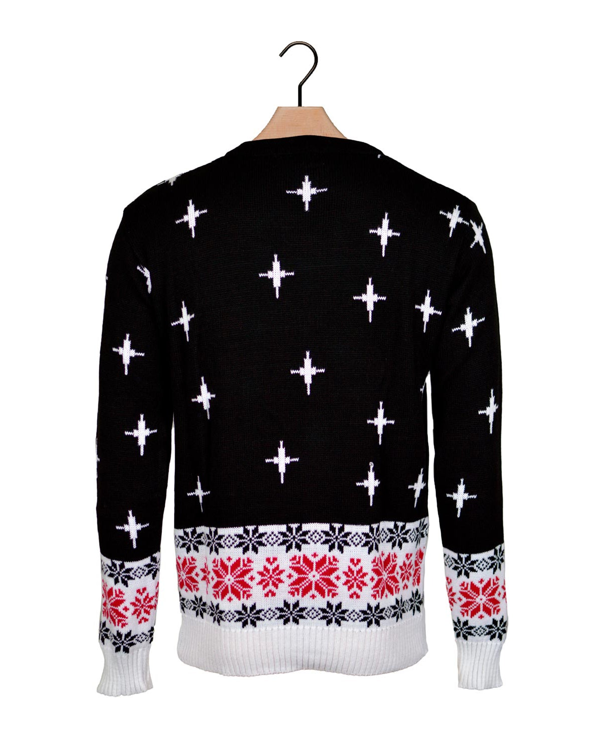 Pull de Noël Père Noël Déchargeant Dos