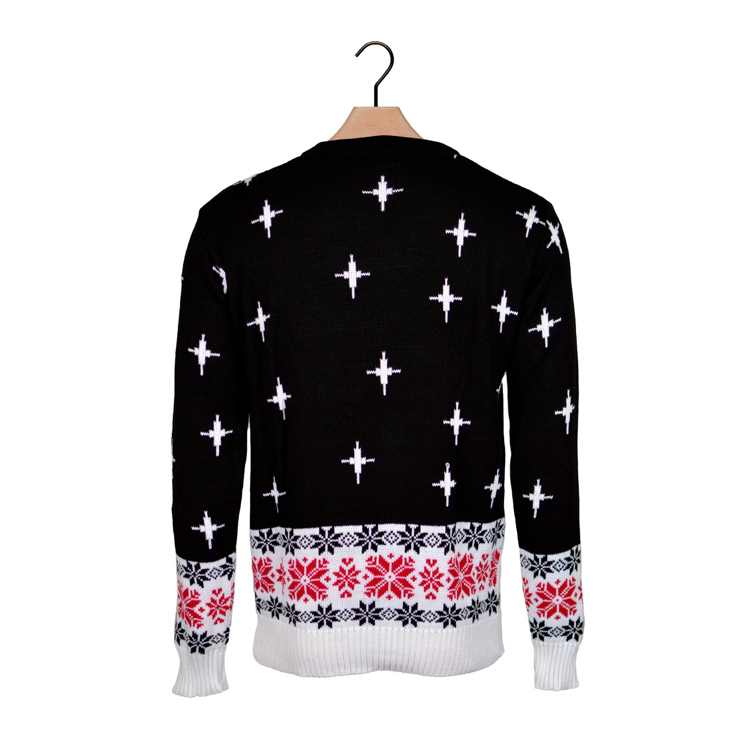 Pull de Noël Père Noël Déchargeant Dos