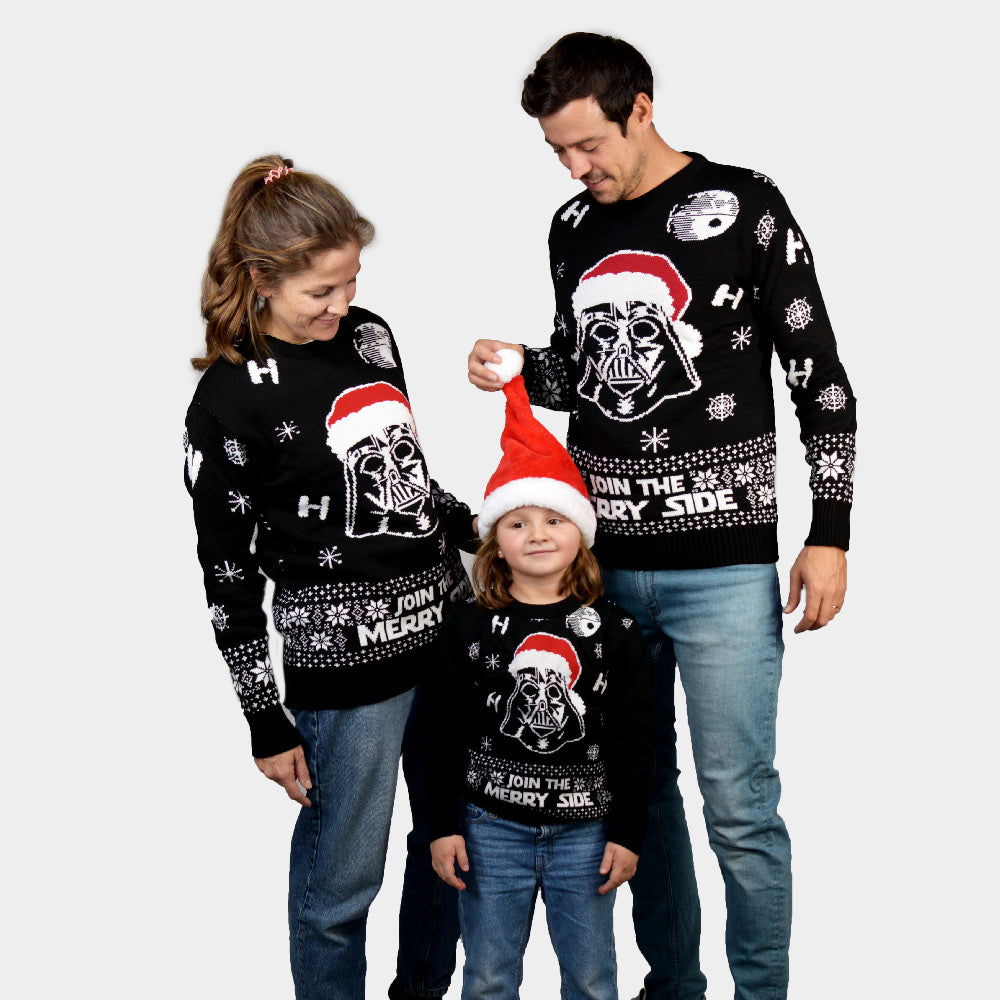 Pull de Noël pour Famille Join The Merry Side