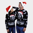 Pull de Noël Join The Merry Side couple