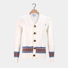 Cardigan Pull pour Femme Renne en Coton Bio
