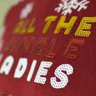 Pull de Noël pour Homme Jingle Ladies Sequins detail