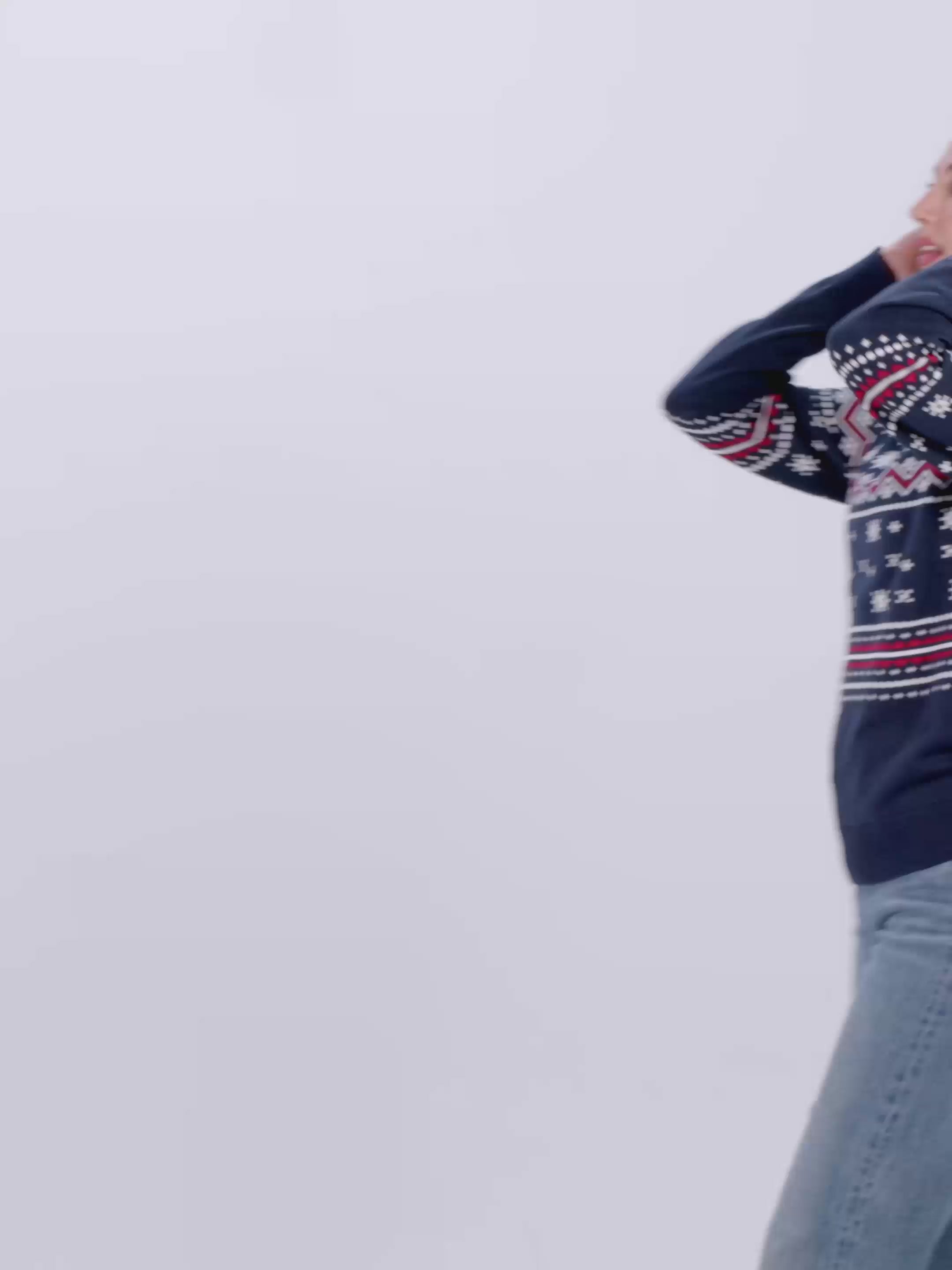 Pull pour Femme et Homme Perle Givrée en Coton Bio