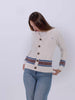 Pull pour Femme et Homme Cardigan Renne en Coton Bio
