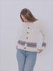 Pull pour Femme et Homme Cardigan Renne en Coton Bio