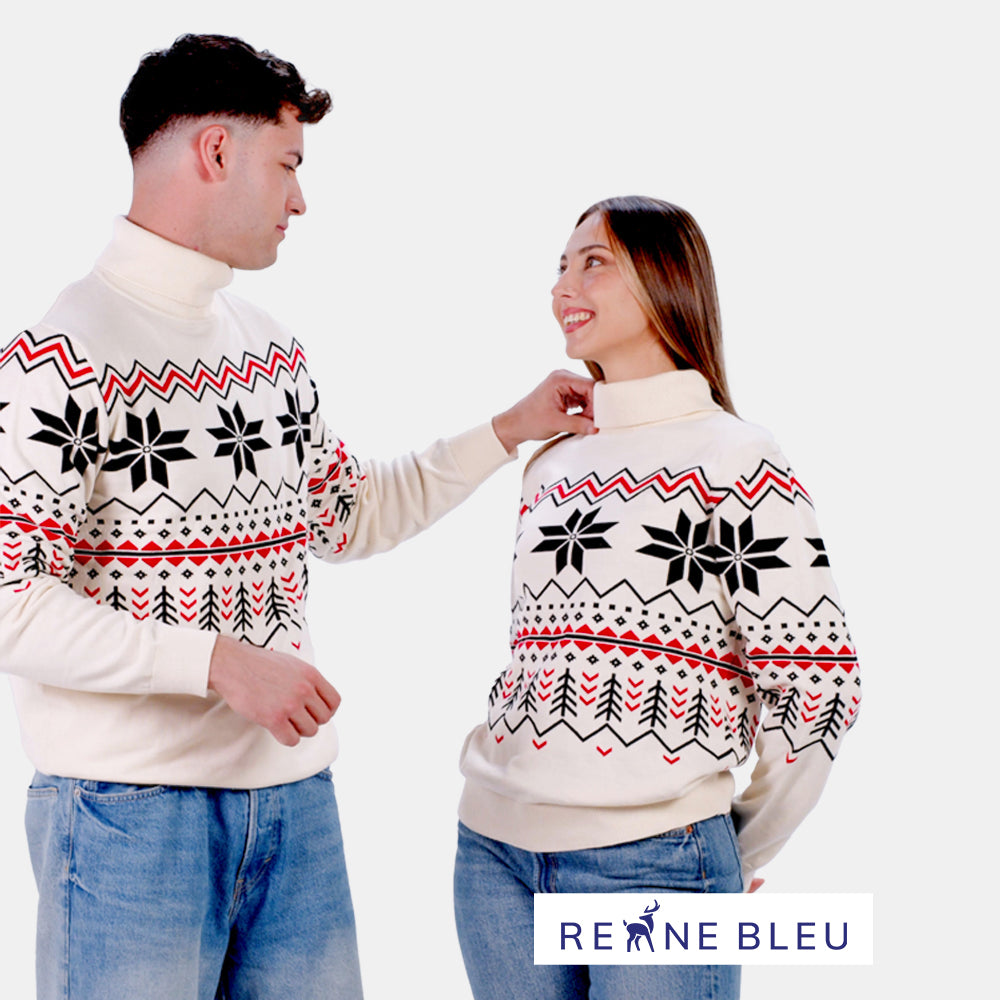 Pull pour Couple Après-ski en Coton Bio
