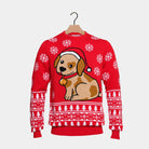 Pull de Noël pour Couple avec Petit Chien