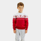 Pull de Noël pour Famille Renne Adorable Enfant