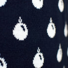 Pull de Noël pour Famille avec Rennes et Neige Bleu 

