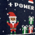 Pull de Noël pour Femme Jeux Vidéo Rétro Pere
