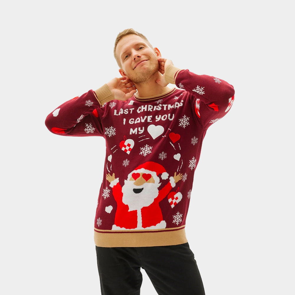Pull de Noël Femme et Homme Last Christmas I gave you my Heart
