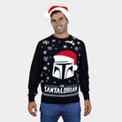 Pull de Noël Homme et Femme Star Wars The Santalorian
