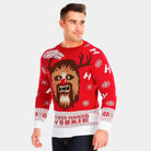 Pull de Noël Homme Couple Star Wars Wookiee
