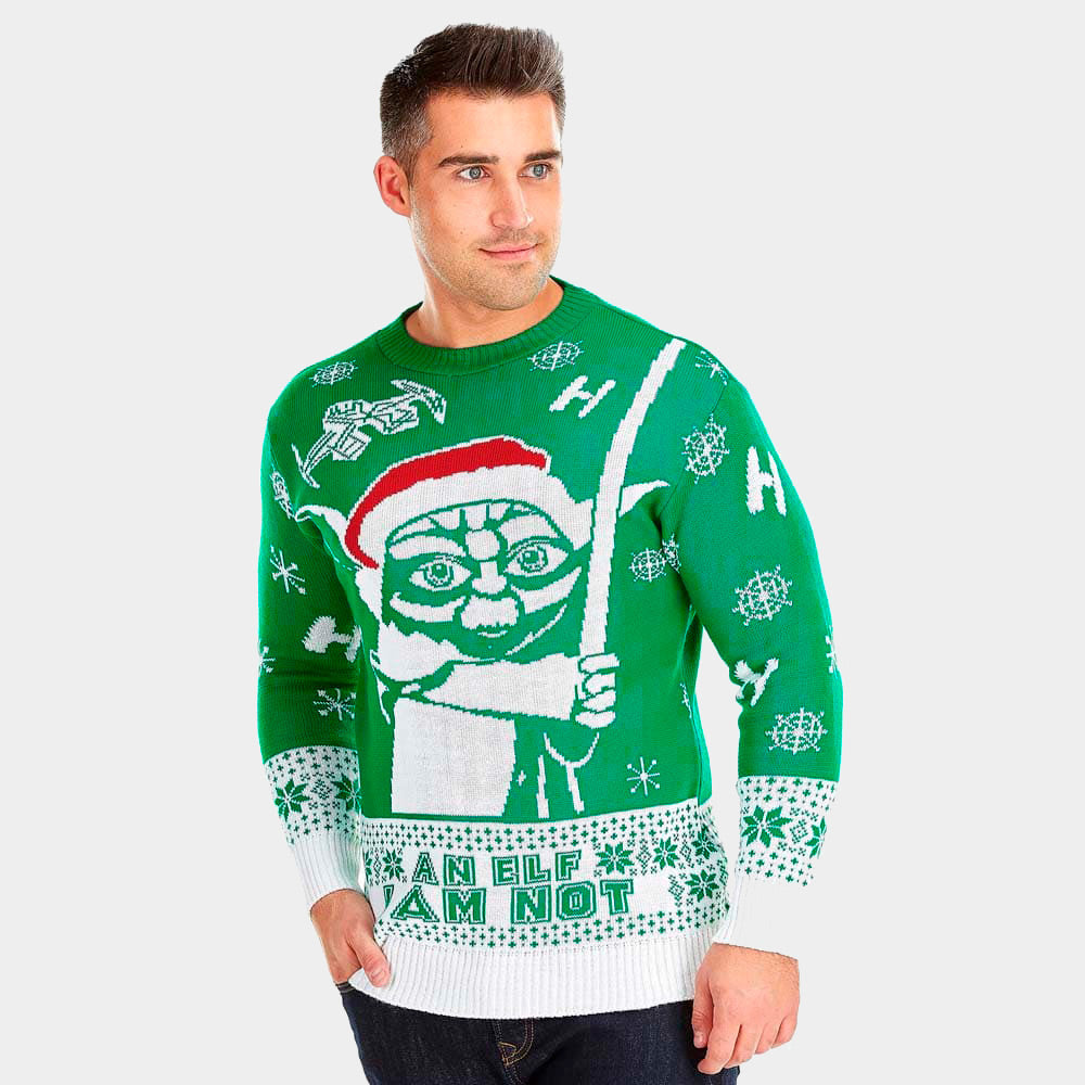 Pull de Noël Homme Femme Star Wars I am Not an Elf
