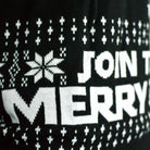 detail Pull de Noël pour Homme Join The Merry Side