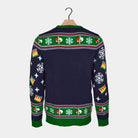 Pull de Noël pour Homme Lumineux LED Bleu