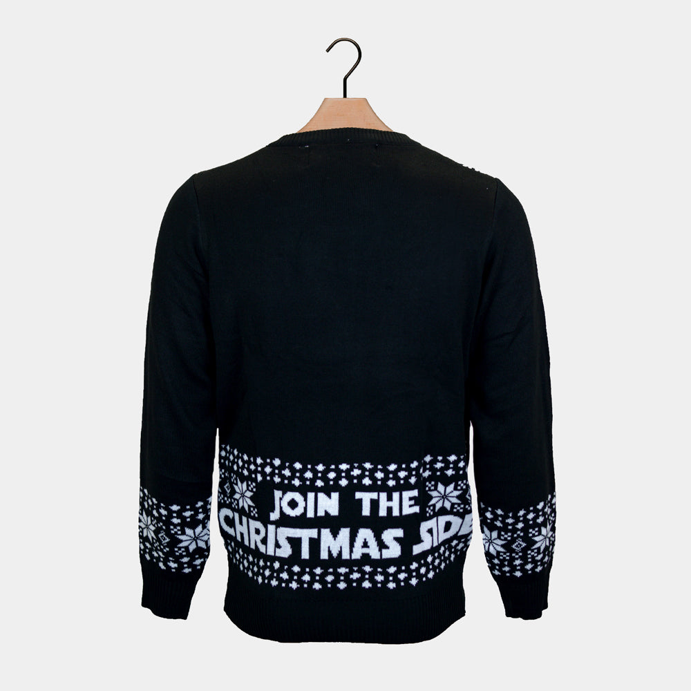 Pull de Noël Lumineux LED Join the Christmas Side dos