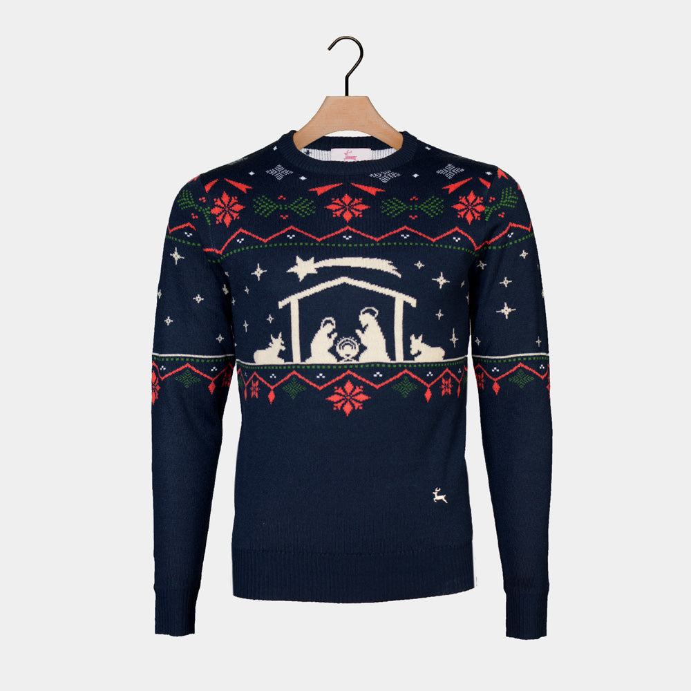 Pull de Noël Femme Nativity
