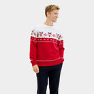 Pull de Noël  Renne Adorable pour Homme
