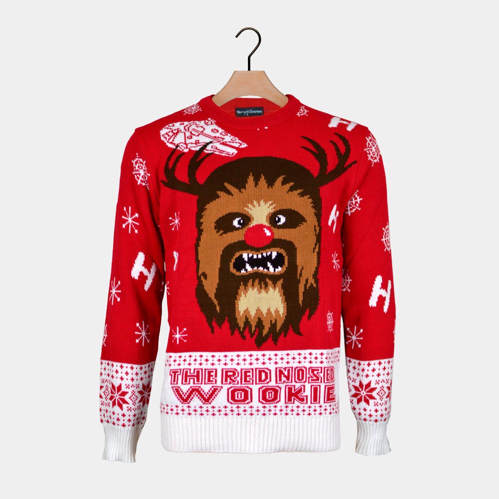 Pull de Noël Homme Wookiee