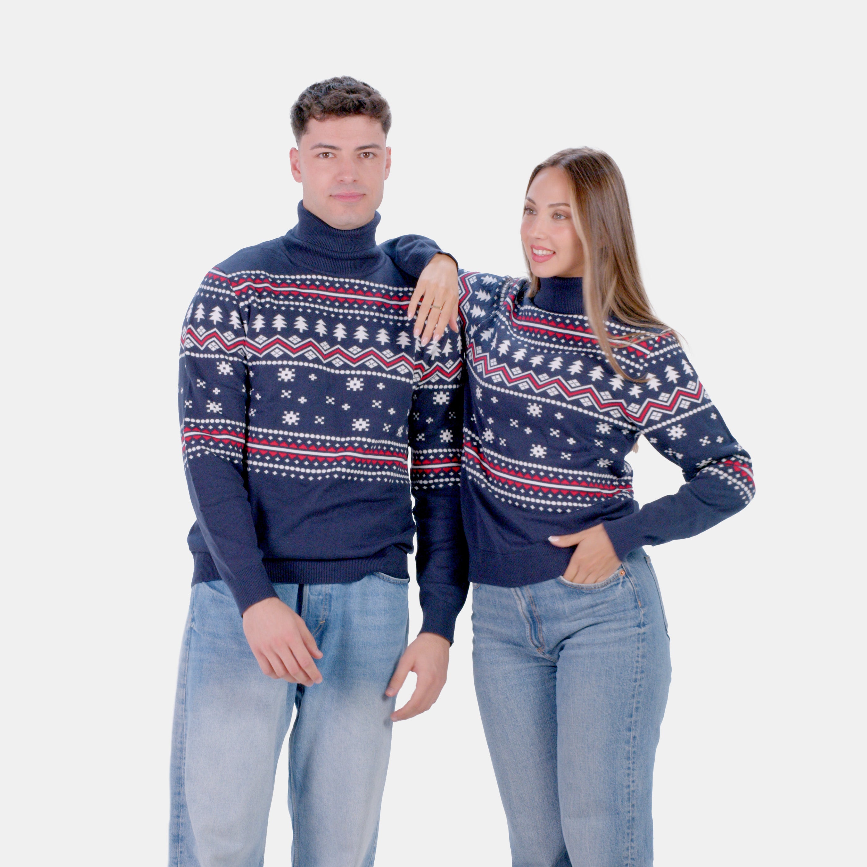 Pull pour Femme Perle Givrée en Coton Bio Couple