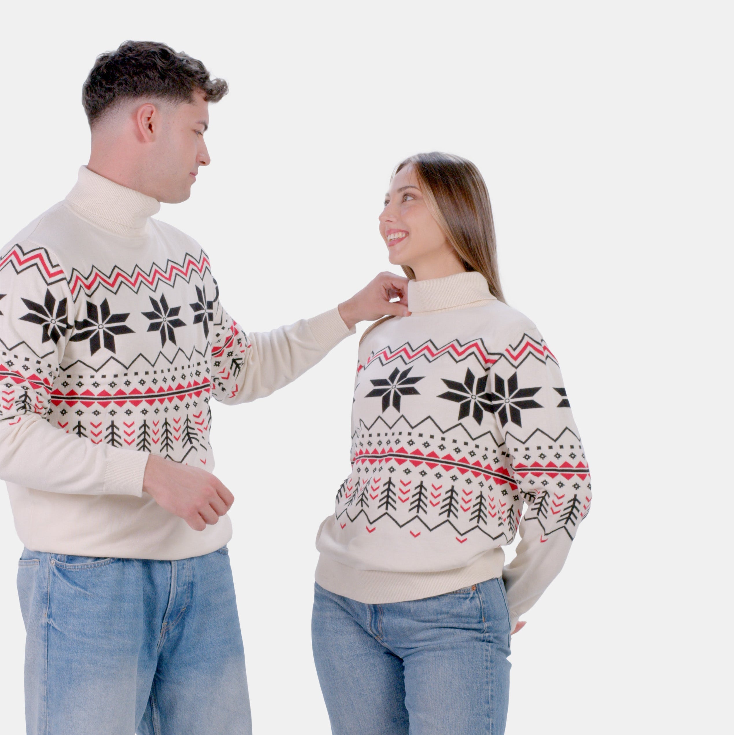 Pull pour Homme Après-ski en Coton Bio Couple
