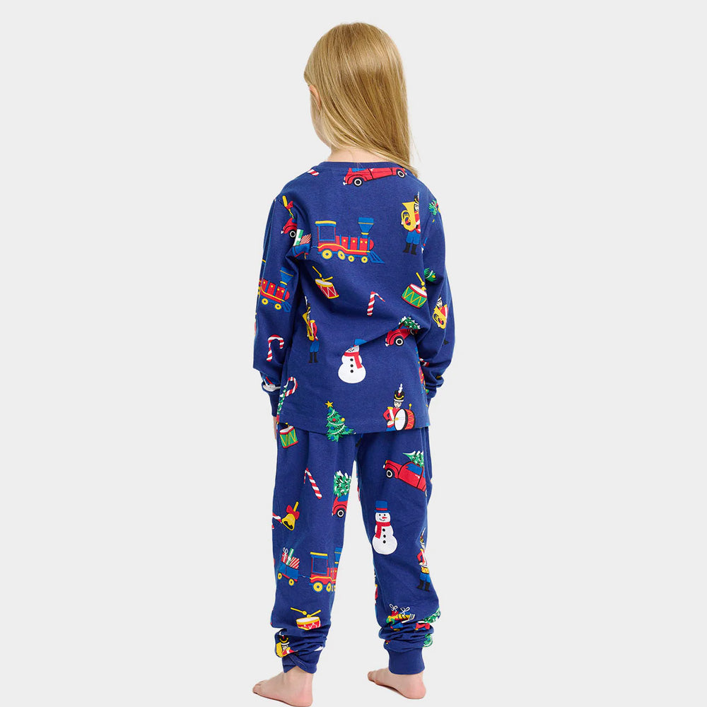 Pyjama de Noël Enfants avec Jouets De Noël

