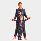 Pyjama de Noël pour Enfants Père Noël Skieur homme