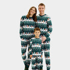 Pyjama de Noël Famille Enfants Vert Jolly Christmas
