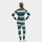 Pyjama de Noël Enfants Vert Jolly Christmas
